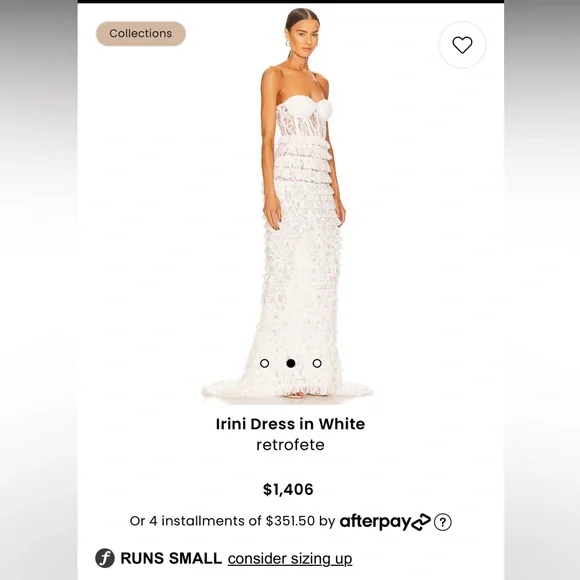 Retrofete Irini Dress size M - Picture 2 of 11